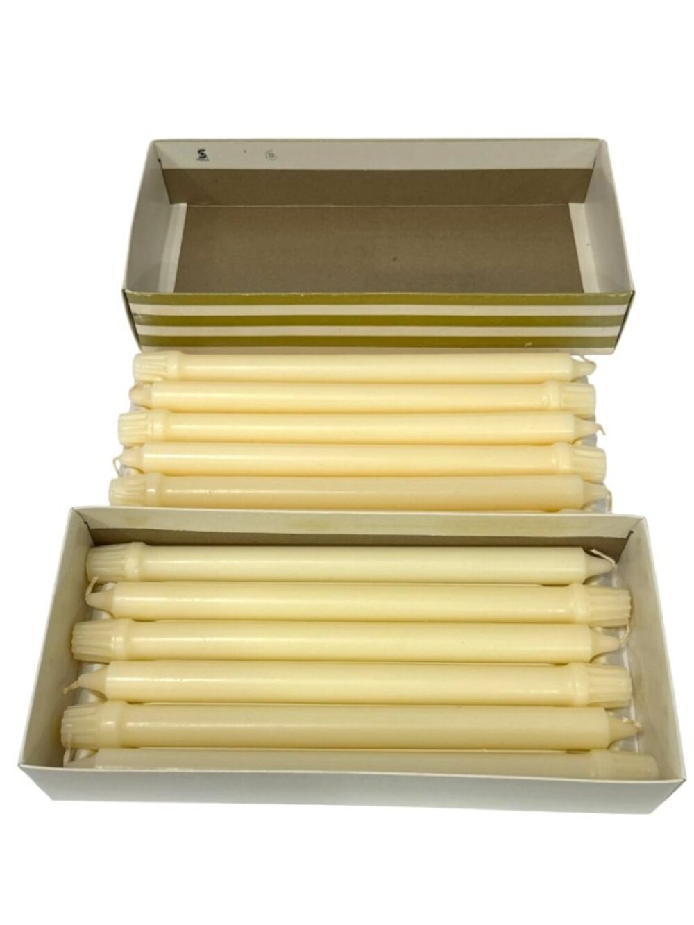 Vintage Colonial Candle Of Cape Cod 12 Classic 12” Candles Ivory New In Box USA - Picture 2 of 10